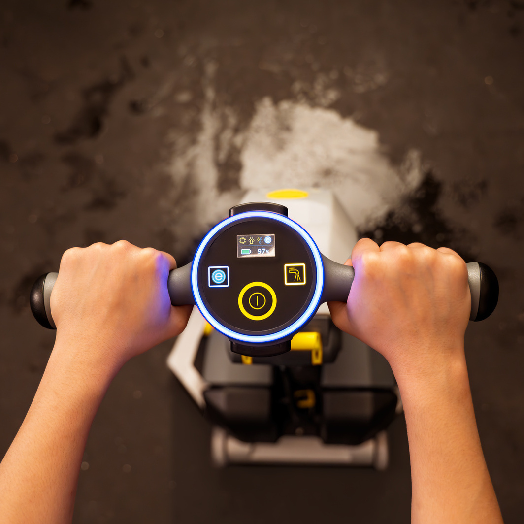 Intuitive Bedienung des Kärcher K-Mop 46