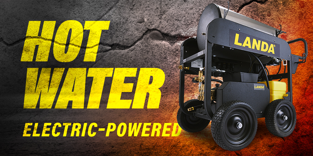 Landa HOT Series hot water electric pressure washer