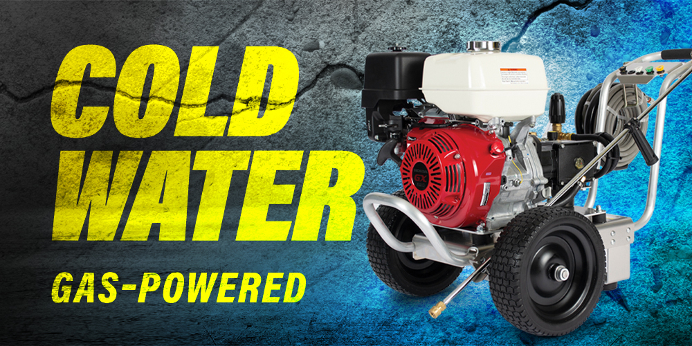Landa's cold water gas powered pressure washers