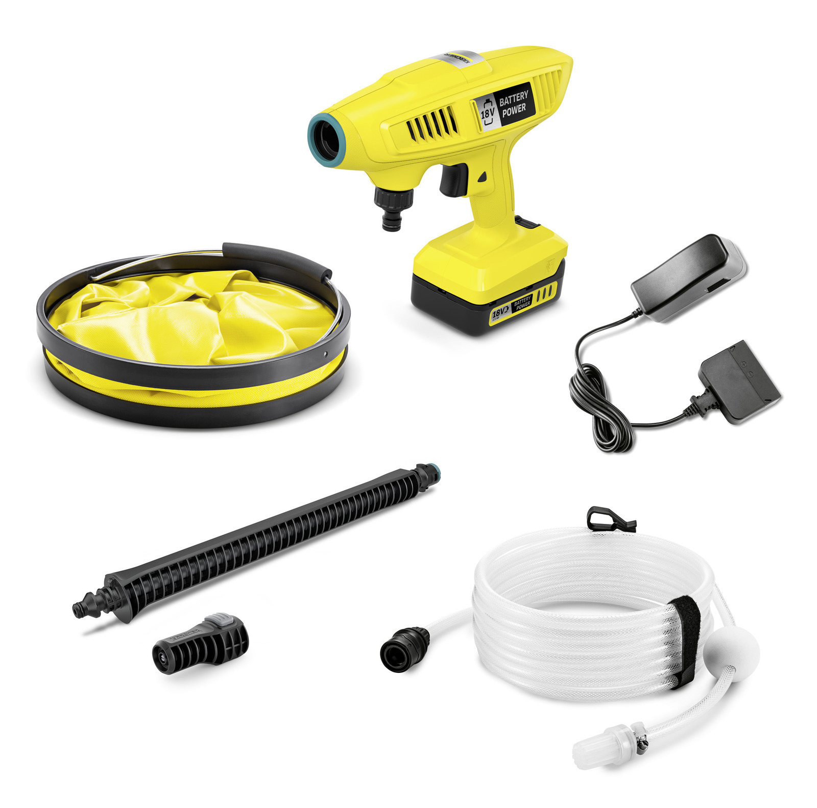 Bezprzewodowa myjka ciśnieniowa KHB 4-18 Plus Battery Set