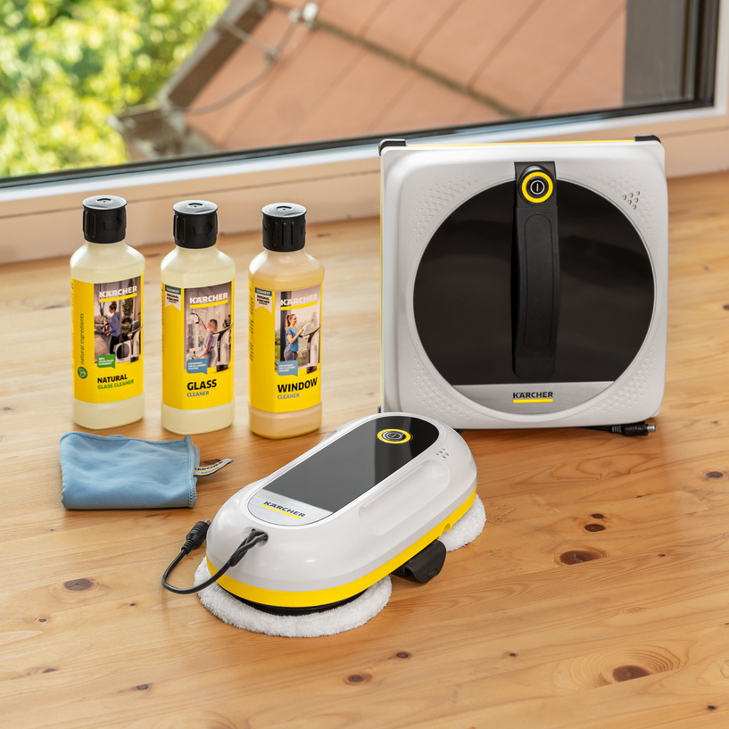 The new solution from the pioneer of electric window cleaning.