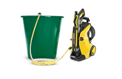 Kann der Hochdruckreiniger Wasser aus der Regentonne ansaugen?