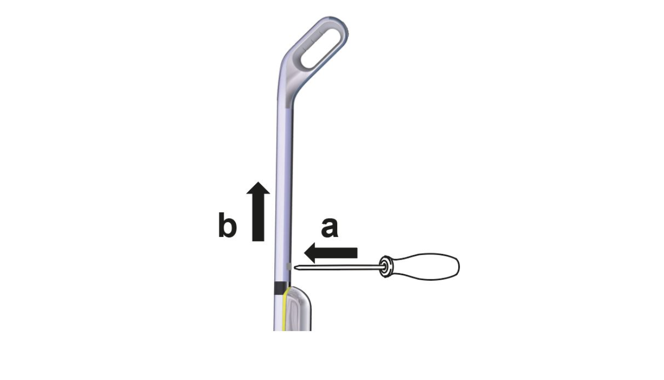 Kann der Handgriff des Hartbodenreinigers abgenommen werden?