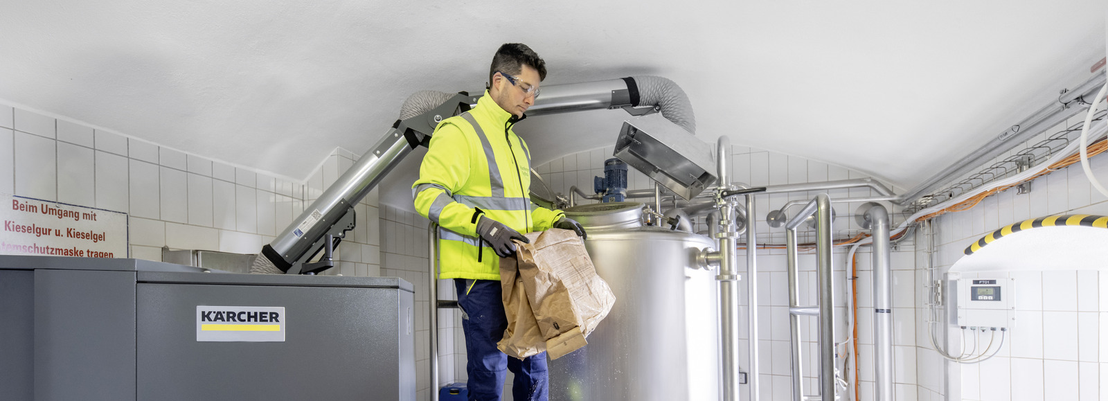 Odpylacz przemysłowy