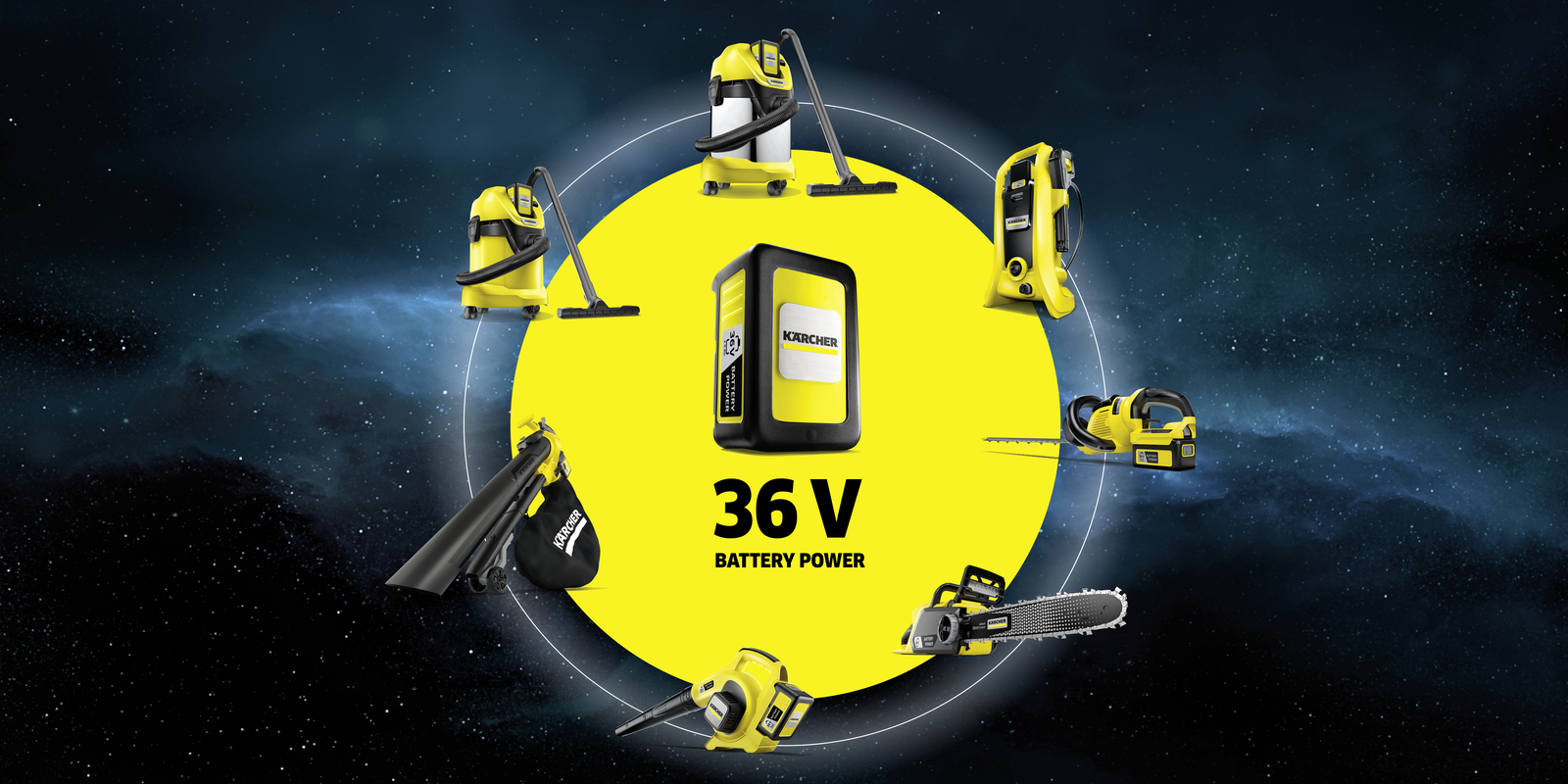 Kärcher Battery Universe overview 36 V
