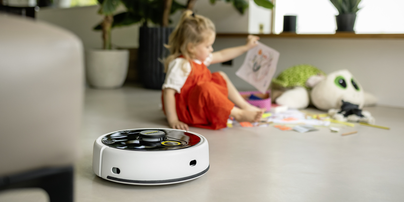 robots aspirateurs laveurs Kärcher