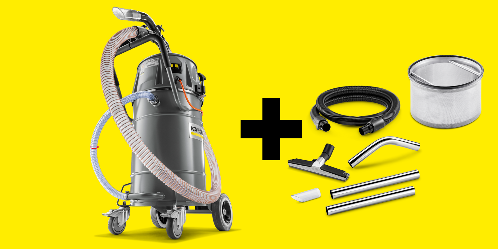 Industriesauger IVR-L 65/24-2 Set Go!Further