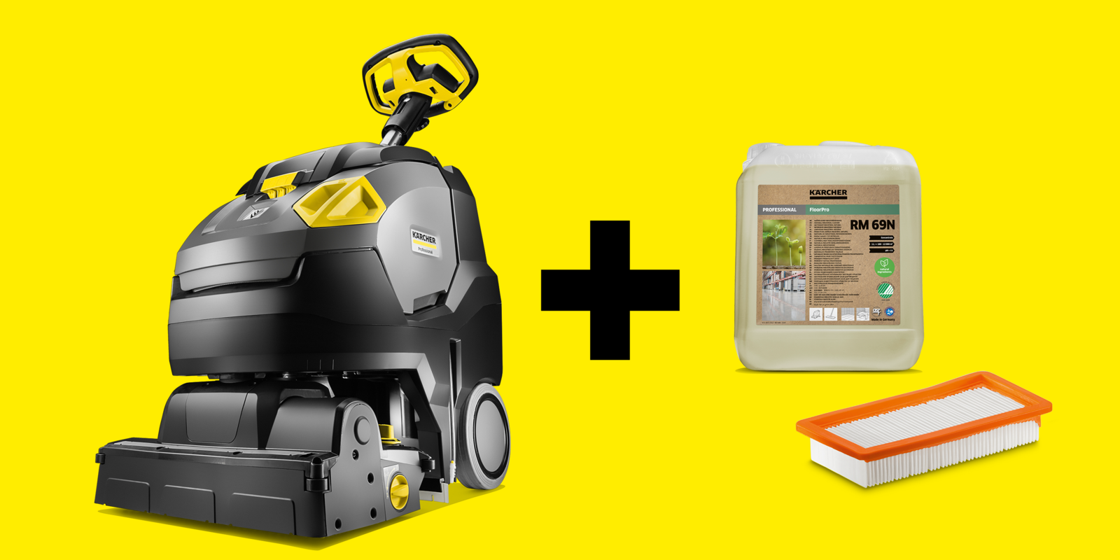 Scheuersaugmaschine BR 45/22 C Bp Pack Go!Further