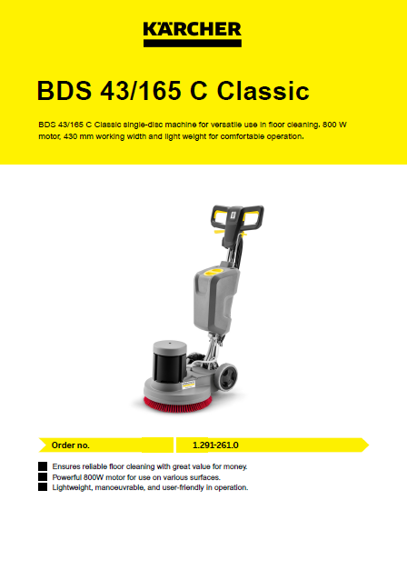 BDS 43/165 C Classic