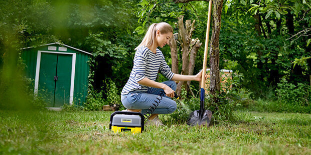 Découvrez nos nettoyeurs mobiles avec un réservoir d'eau