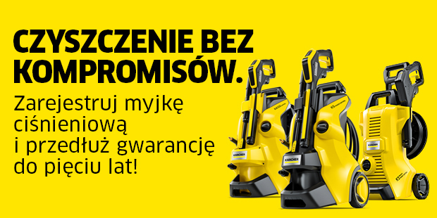 Przedłuż gwarancję na myjkę ciśnieniową Home & Garden!