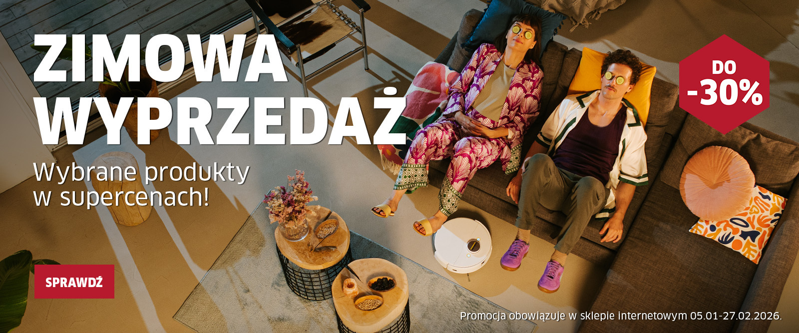 Zimowa wyprzedaż! Wybrane produkty w supercenach!