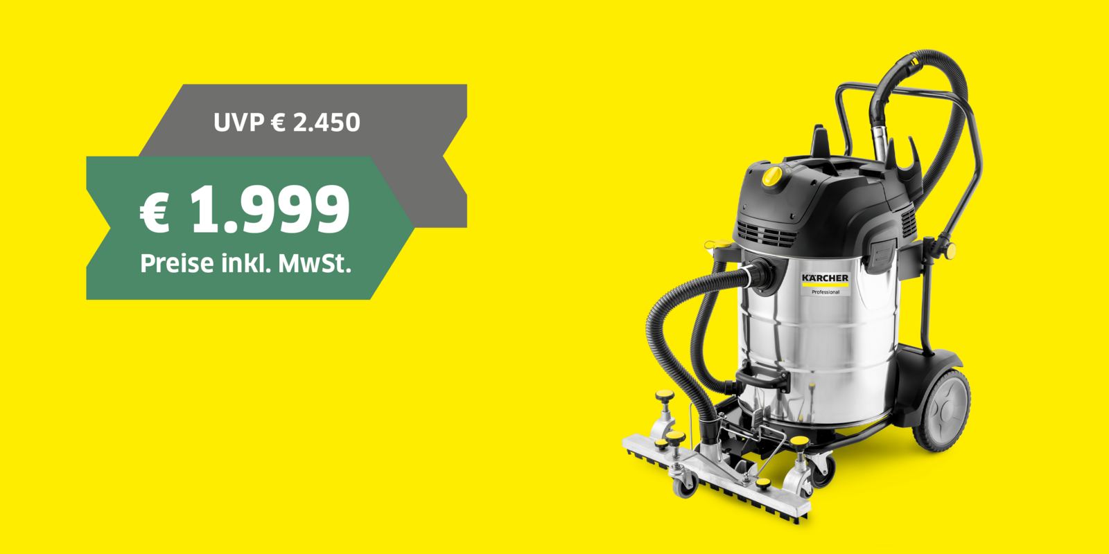 Multifunktions- Flächensauger NT 75/2 Tact² ADV Farmer