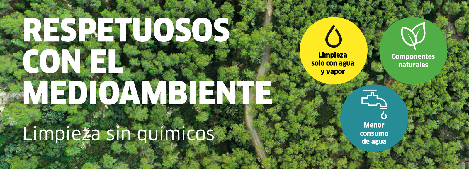 Limpieza Kärcher sin necesidad de utilizar químicos