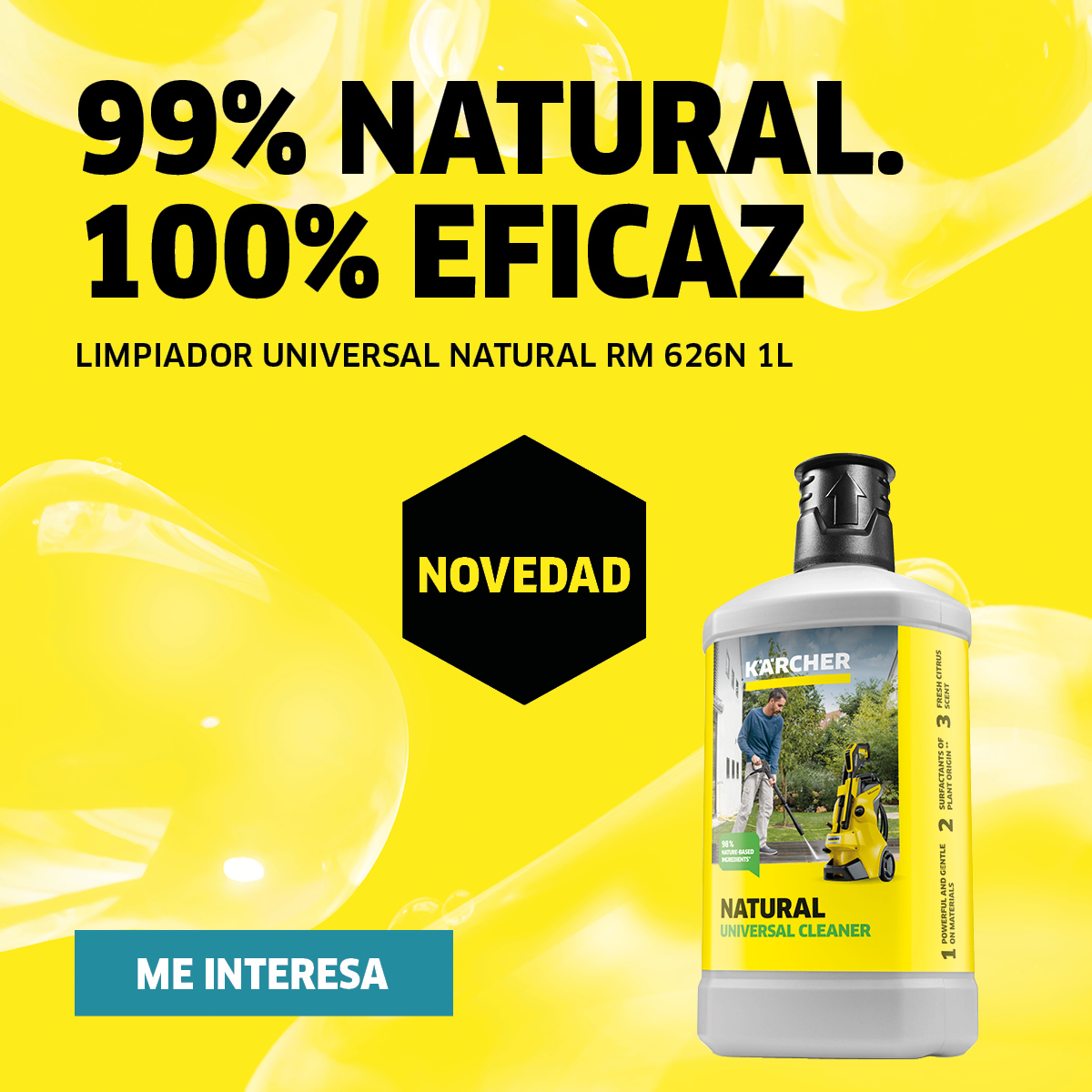 Detergentes Kärcher para el lavado de coches