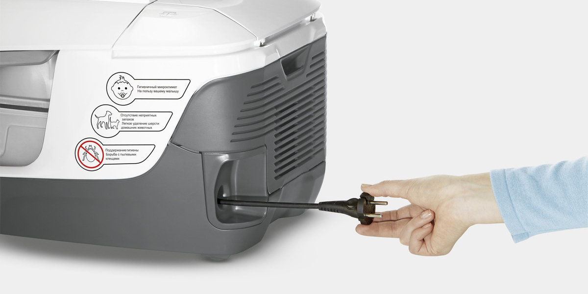 Автоматическое сматывание кабеля