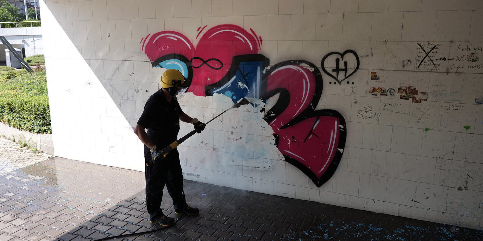 Керхер почисти ключово градско пространство в центъра на Русе