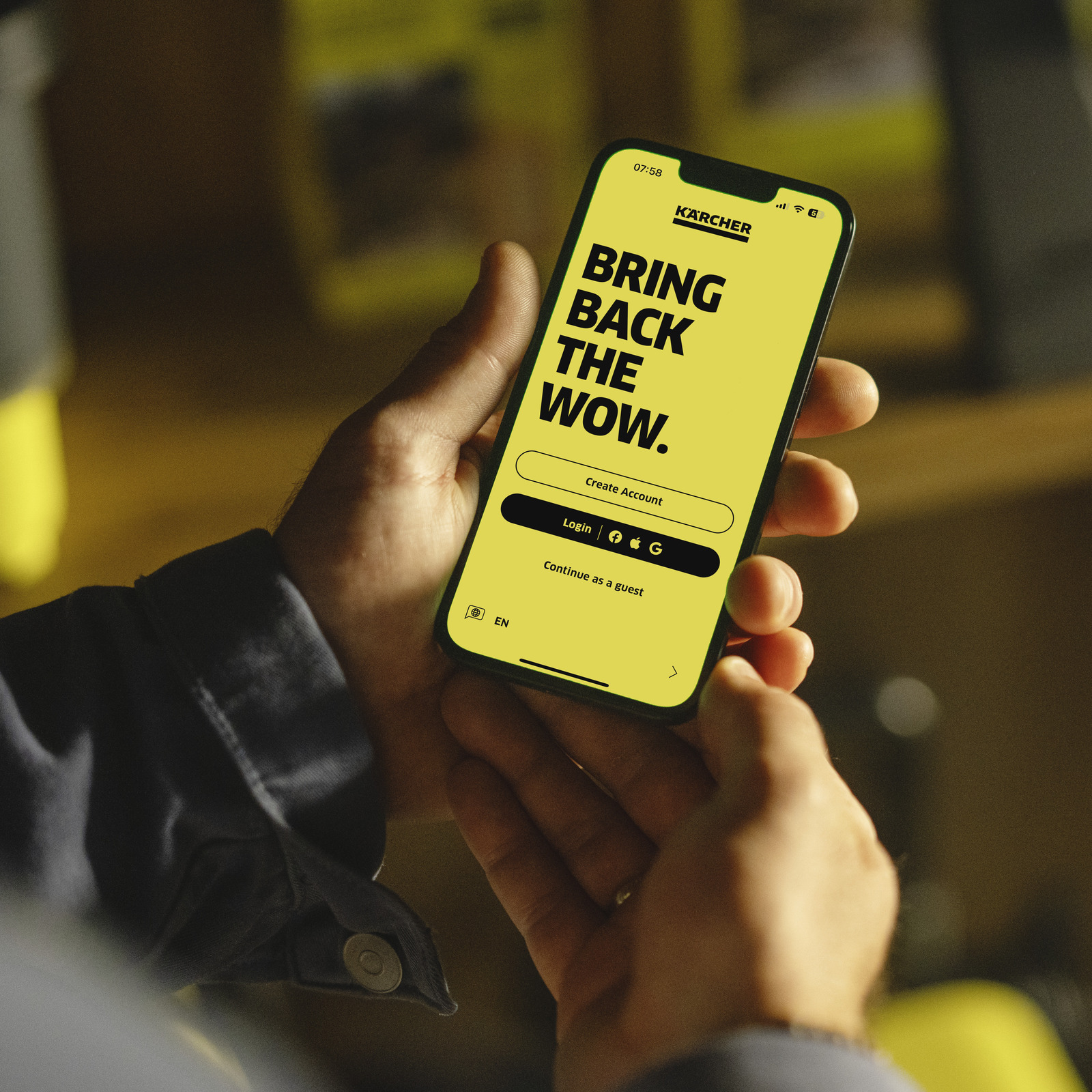 Mobilní aplikace Kärcher