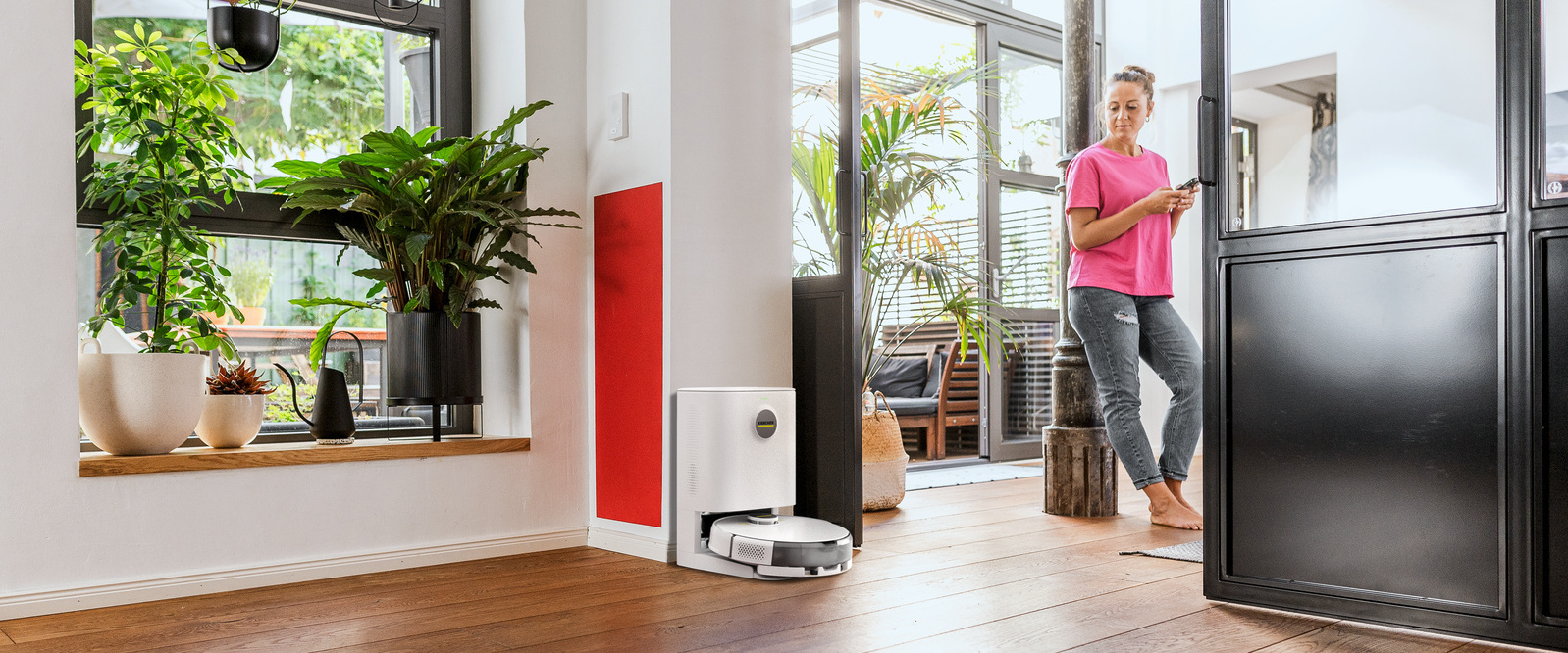 Aspirateur-laveur robot Kärcher