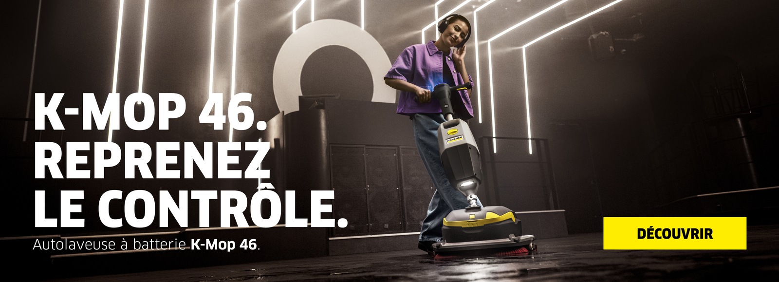 Découvrez la nouvelle autolaveuse : la K-Mop 46