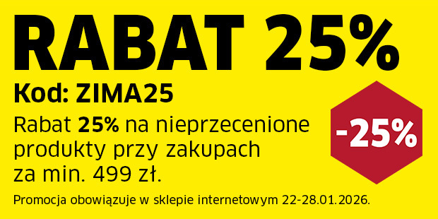 Rabat 25% w karcher.pl z kodem ZIMA25