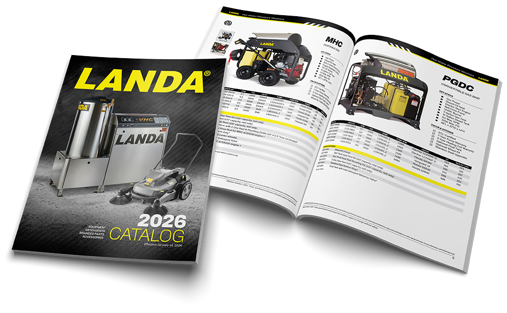 Download the Landa Complete Pressure Washer Catalog