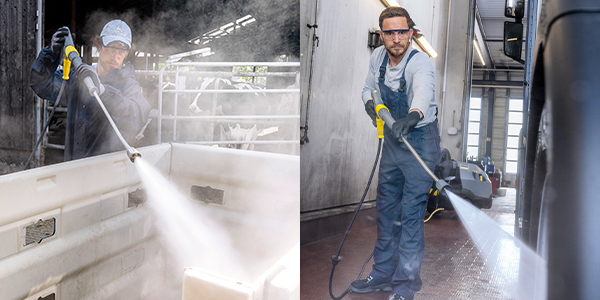 温水高圧洗浄の効果