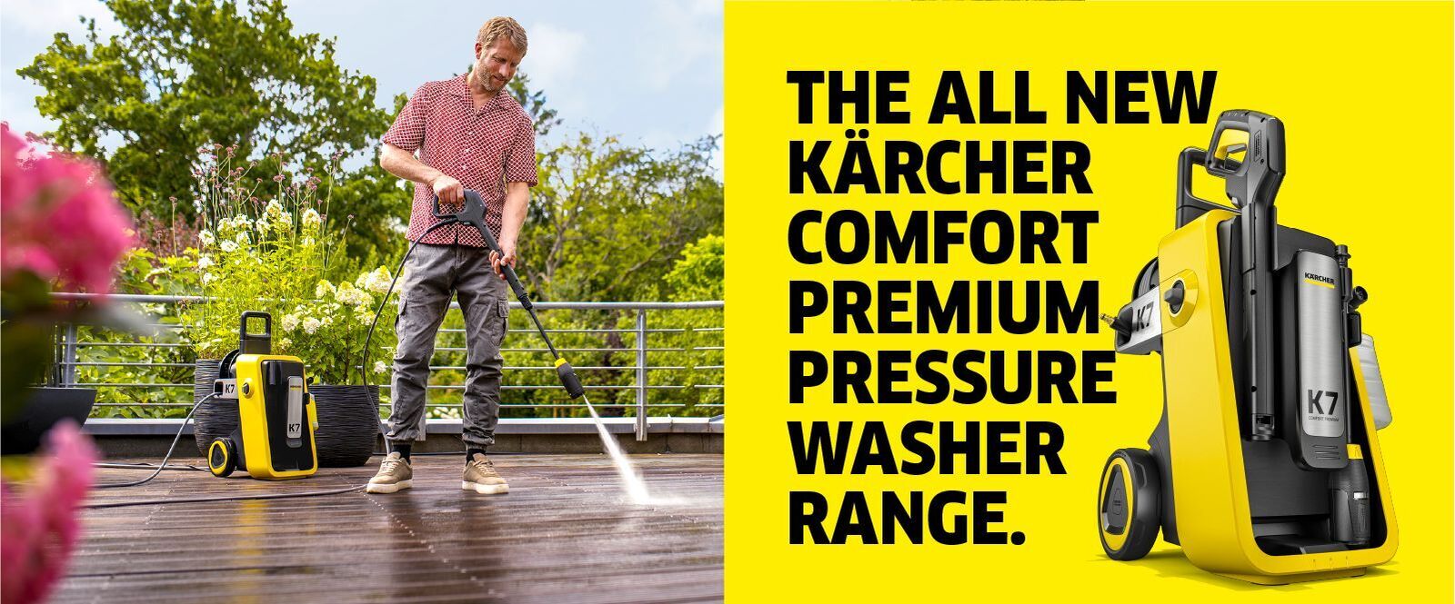 Karcher Pressure Washer Comfort Premium Launch