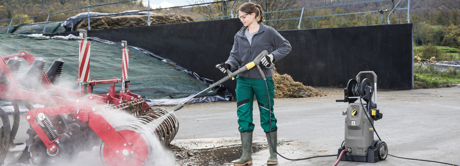 Ribanje i usisavanje prehrambenog prostora BD 80/100 W modelom