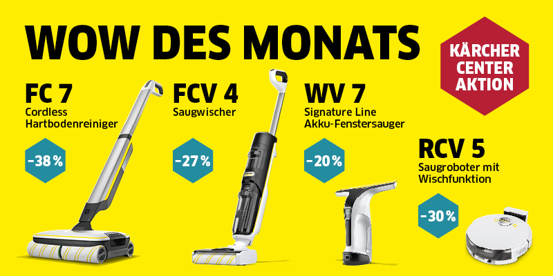 Kärcher Center Aktion