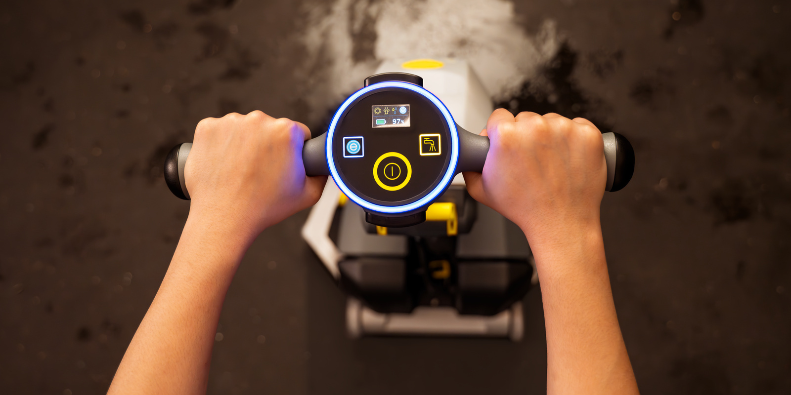 Grâce au code couleur Kärcher éprouvé, l'utilisation est un jeu d'enfant