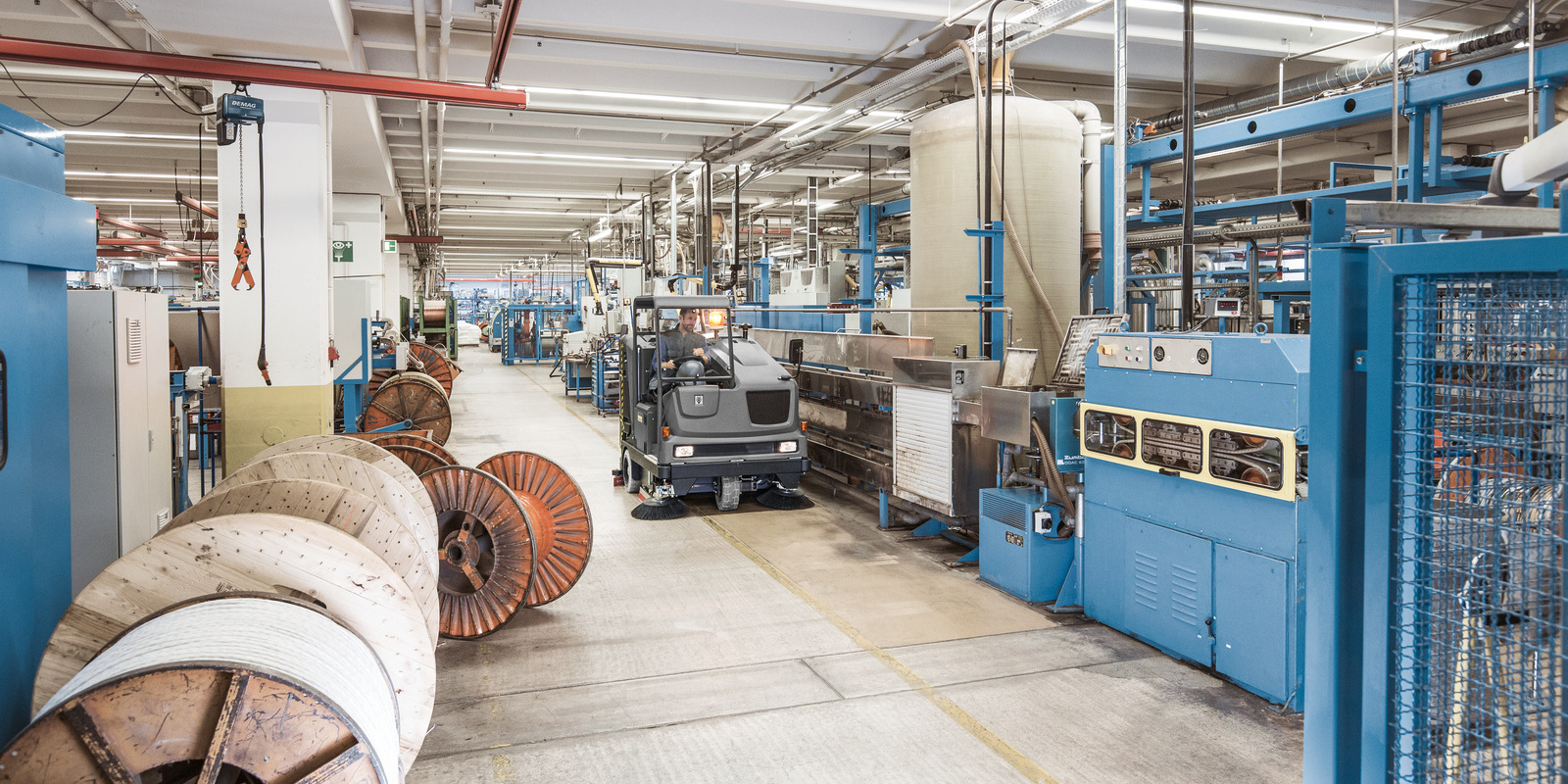 general cleaning in industry