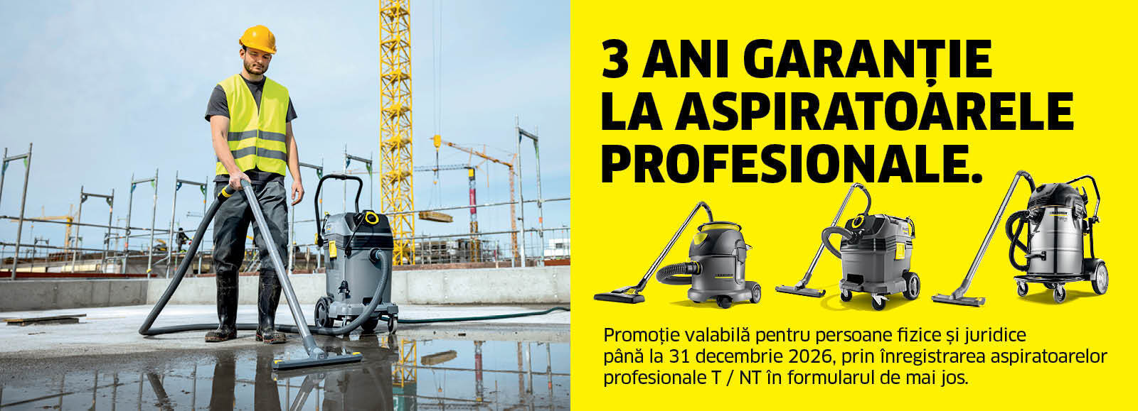 3 ani garantie T NT 2026