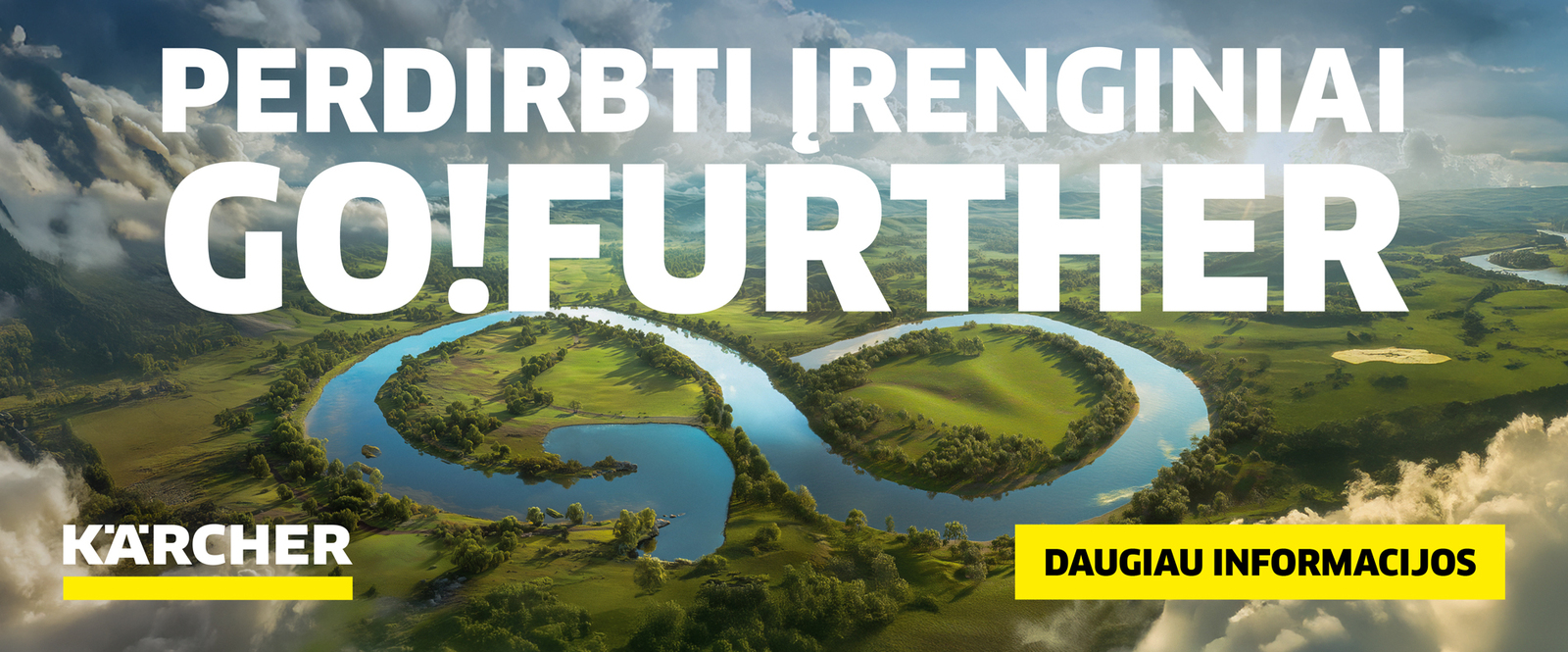 PERDIRBTI ĮRENGINIAI „GO!FURTHER“