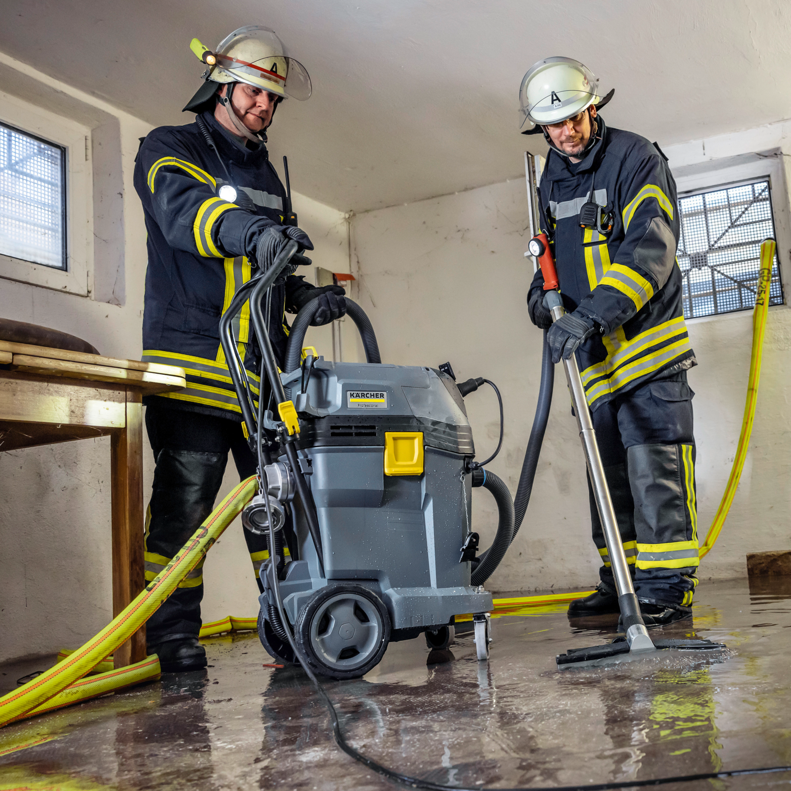 Schnelle Wasserbeseitigung bei Einsätzen