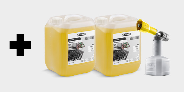 Lanca pianowa Advanced 3 + PressurePro RM 81 aktywny środek czyszczący, 10l