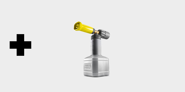 eco!Booster TR 036 + Lanca pianowa Basic 1 + PressurePro RM 81 aktywny środek czyszczący, 2.5l