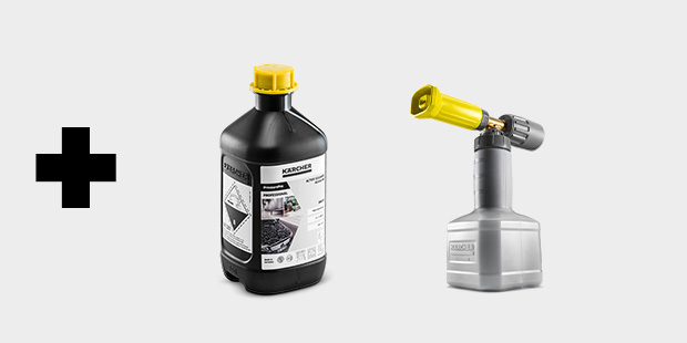 Lanca pianowa Basic 1 + PressurePro RM 81 aktywny środek czyszczący, 2.5l