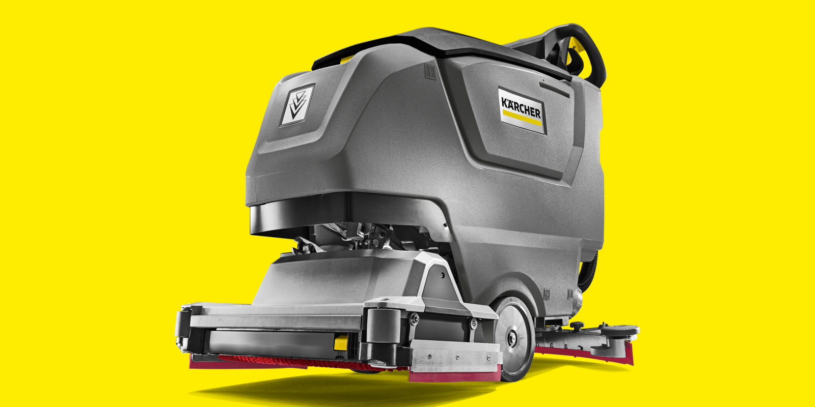 Nachläufer-Scheuersaugmaschine