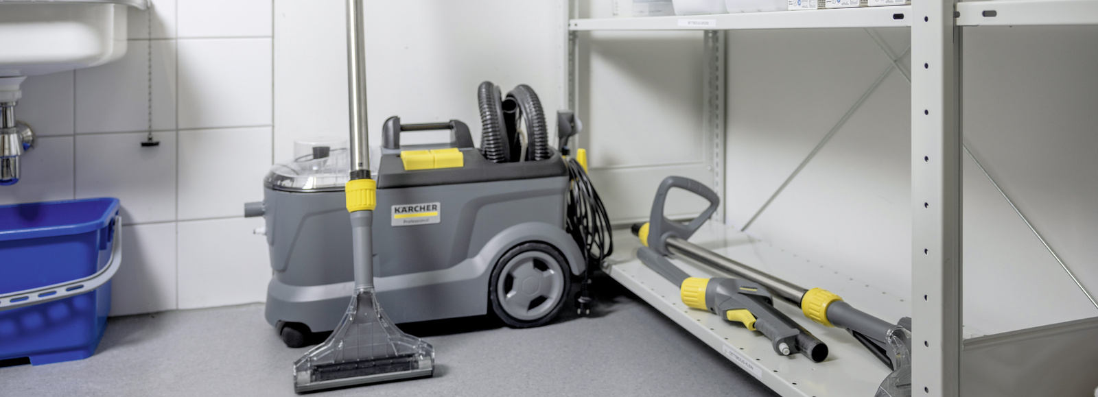 odkurzacz piorący nie podaje wody