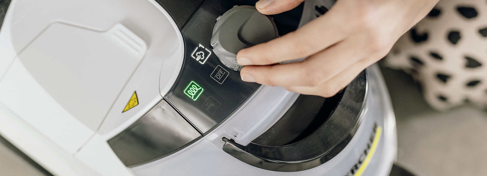 parownica nie wytwarza pary