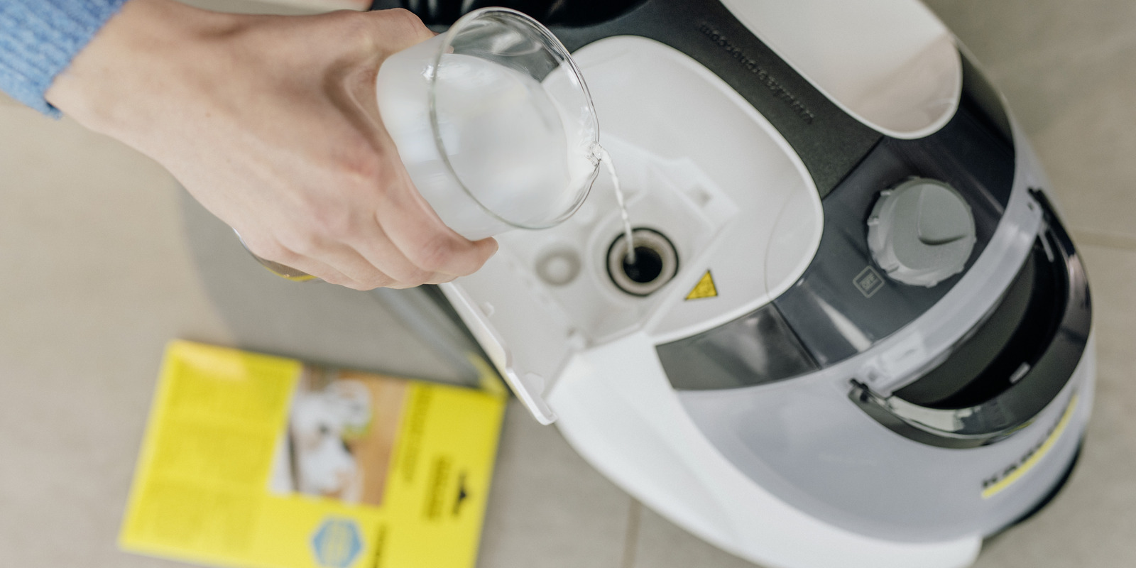 parownica nie wytwarza pary