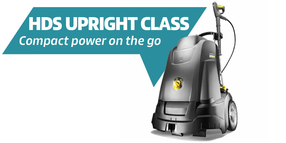 Photo of HDS Upright Class Hot Water Electric Pressure Washer