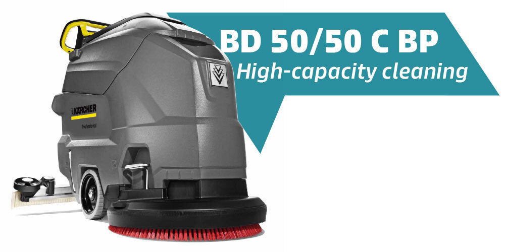 Photo of BD 50/50 C Bp Walk-Behind Floor Scrubber