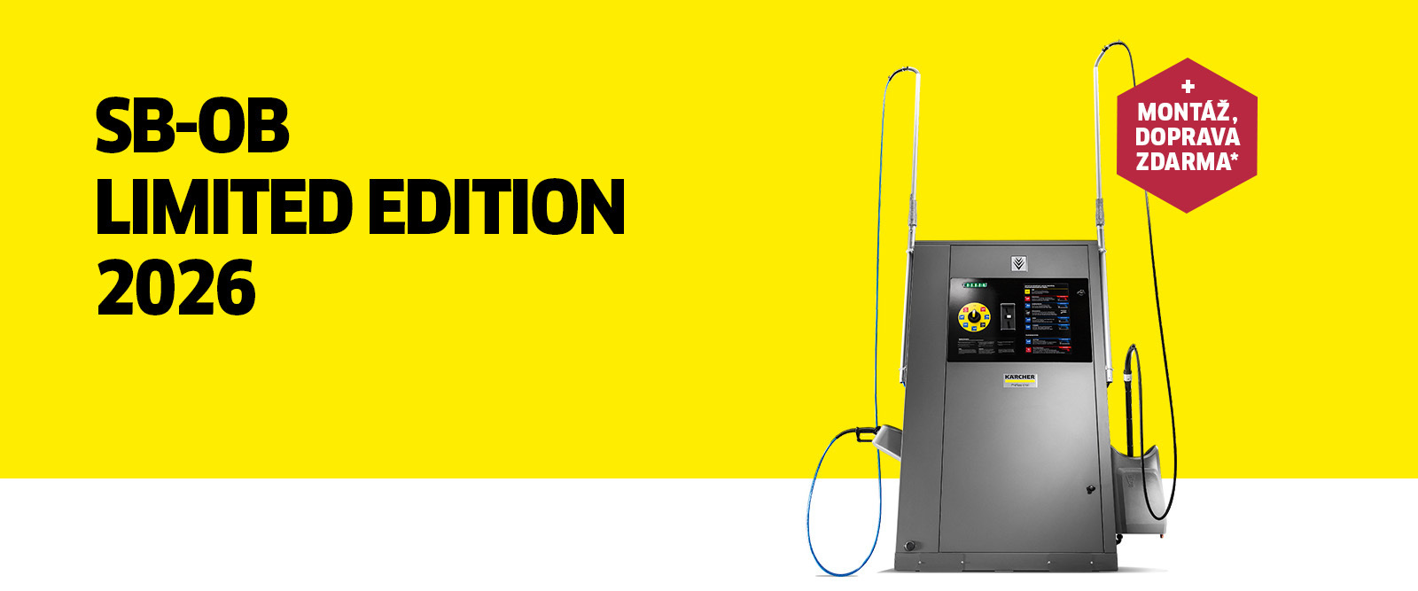 Mycí zařízení Kärcher SB-OB v akci 