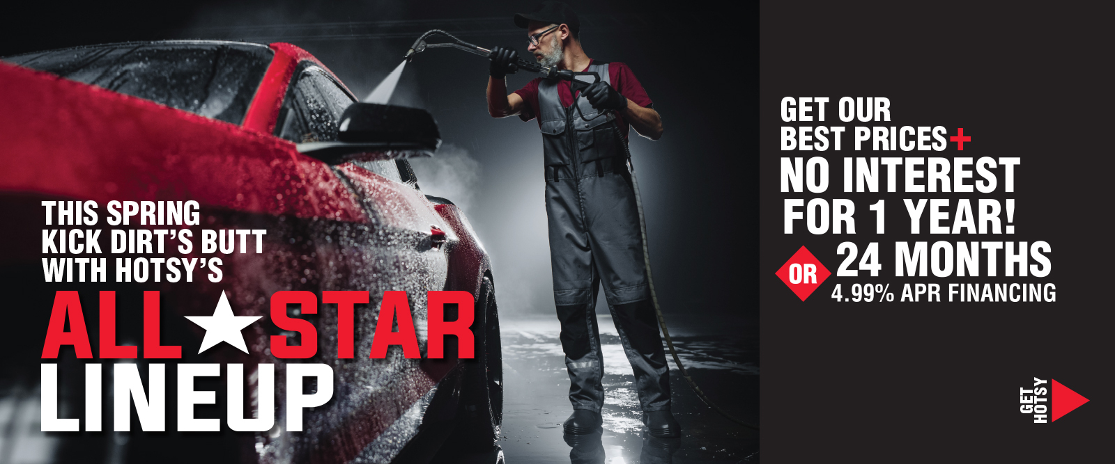 Hotsy spring promotion