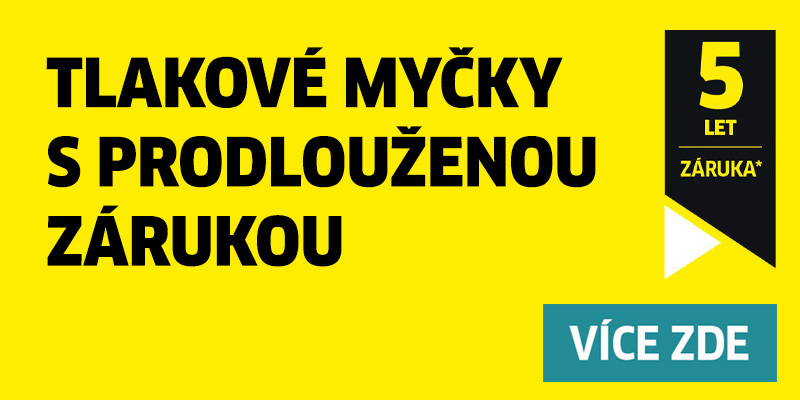 Prodloužená záruka tlakové myčky