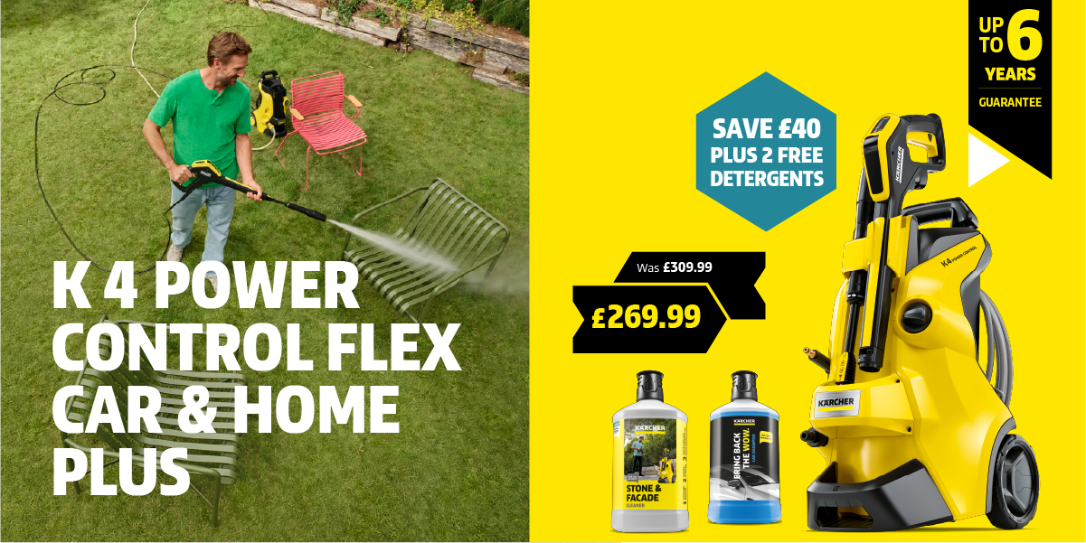 Karcher K 4 Power Control Pressure Washer DRTV