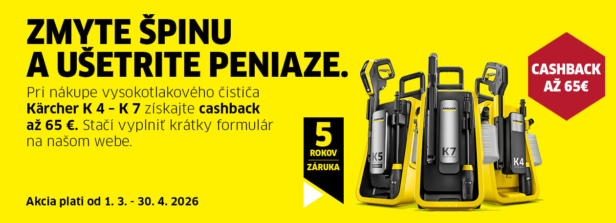 Predĺžená záruka na 5 rokov