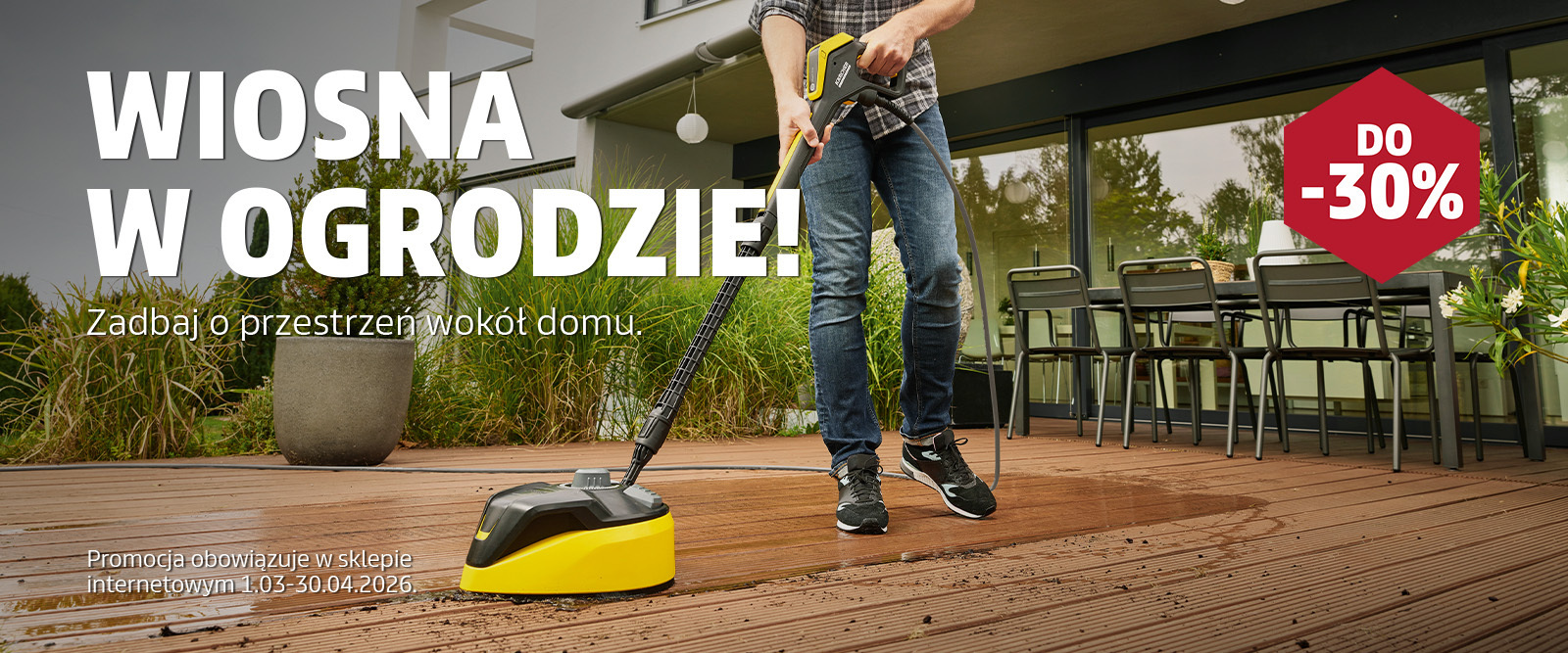 Wiosna w ogrodzie! Zadbaj o przestrzeń wokół domu!